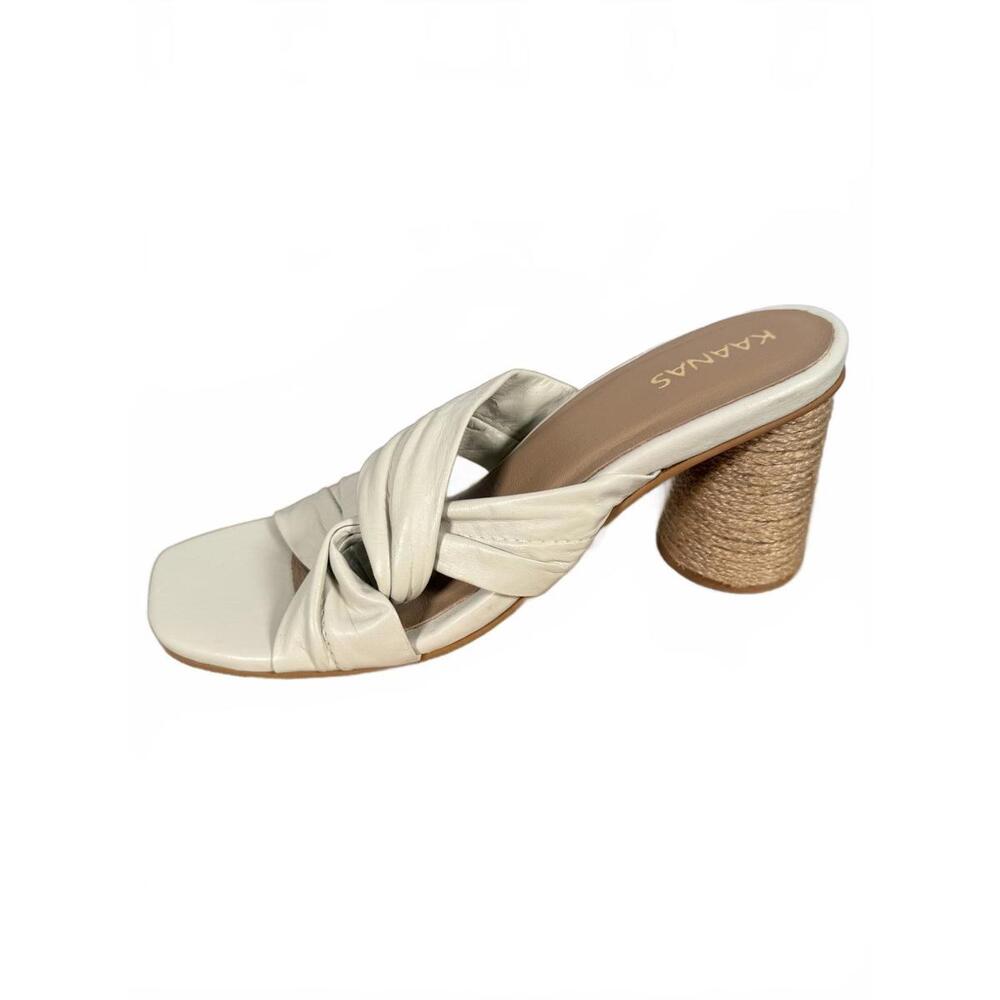 Kaanas Naranjo Off White Heel - 10 - Picture 4 of 7